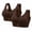 Brown, variant on Women's Front Closure Wireless Corrector Bra Full Support Breathable Lifting Bralette for Anti Sagging Comfort