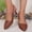 #29Brown, variant on Womens Slingback Kitten Heels Closed Pointed Toe Wedding Party Dress Pumps High Heels Shoes