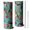German Shepherd-1, variant on 20oz German Shepherd with Flowers Skinny Tumblers Stainless Steel Tumbler with Lid and Straw,Vacuum Insulated Double Wall Travel Tumbler Cups with Cleaning Brush for Coffee,Tea