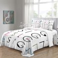 thumbnail image 4 of Home Bedding Cover Set Luxury Pattern Duvet Cover Quilt Cover Set Bed Gift Designable,Full (80"x90"), 4 of 5