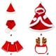 thumbnail image 5 of Methold Trajes de invierno de Navidad Ropa de algodón Bufanda Mascota Animales lindos Conjunto de ropa Decoraciones Accesorios Suministros para Ropa para mascotas No.03 Methold PT000597-03, 5 of 6