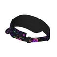 thumbnail image 3 of Kll Sport Sun Visor Hats Ball Caps Empty Top Baseball Sun Cap For Men Women-Multi-Colored Spiders, 3 of 8