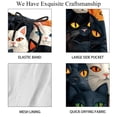 thumbnail image 4 of luoweisi Men's Beach Shorts Quick Dry Swim Trunks with Mesh Lining Cartoon Cat M, 4 of 5
