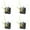 001 gold seconds, variant on 4Sets Precise Noiseless Clock Motor Plastic Housing For Home Office