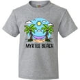 thumbnail image 3 of Inktastic Summer Vacation in Myrtle Beach Youth T-Shirt, 3 of 5