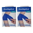 thumbnail image 1 of 2-Pack 2'' Self-Adhesive Cohesive Wrap Bandage Elastic Waterproof First Aid Tape Nude, 1 of 1
