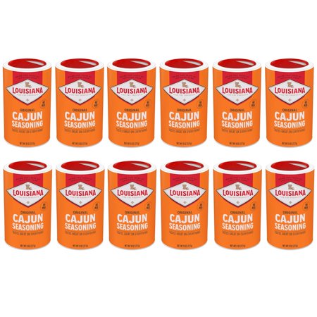 Cajun Seasoning, 8-Ounce Shakers (Pack of 12)