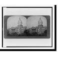 thumbnail image 2 of Historic Framed Print, N.E. to Capitol of Atlanta Ga. from tower of Baptist Church, 17-7/8" x 21-7/8", 2 of 9