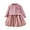 Pink, variant on Bixock Fall and Winter Clothes,Toddler Girls Dresses,Girls' Fall Fashion Solid Color Knitted Long Sleeve Collar Dress