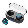 thumbnail image 1 of Y50 TWS Auriculares Bluetooth 5.0 Auriculares inalámbricos IPX7 Auriculares impermeables de graves profundos Auriculares estéreo inalámbricos verdaderos Auriculares deportivos Dengxun unisex, 1 of 2