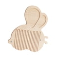 thumbnail image 2 of Rascador de madera para conejos, ideal para pequeños animales, erizo y conejo. abeja, 2 of 9