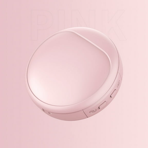 SPOORYYO USB Hand Warmer with Makeup Mirror and Power Bank - Mini Portable Heater for Winter Use