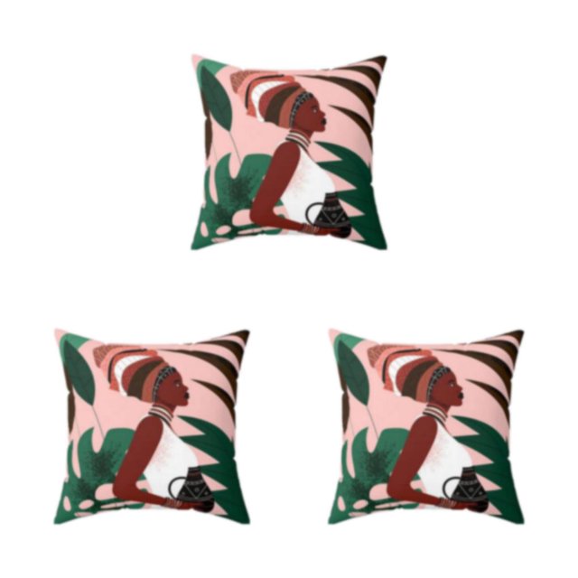Redempat Home Decoration Cushion Covers In Various Colors For Fit Soft Durable W0134-9 3Set