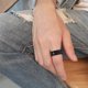 thumbnail image 3 of Anillo de 8MM, anillos de dedo ligeros y duraderos a la moda, sencillos, pequeños, de Color sólido, joyería para hombres, regalo para Festival Ropa, zapatos y accesorios Miscelánea Talla 11 Minnieouse AP014864-05, 3 of 6
