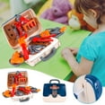 thumbnail image 1 of Daisyyozoid Wholesale Children's Simulation Kitchen Tableware Set Dressing Tools Supermarket Play House Handbag Toy, 1 of 9