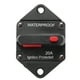 thumbnail image 1 of Disyuntor de 32V CC con interruptor de reinicio Manual resistente al agua para coche, barco, camión, autobús, RV, ATV, 20A, 1 of 14