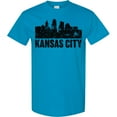 thumbnail image 3 of Inktastic Kansas City Skyline Grunge T-Shirt, 3 of 5