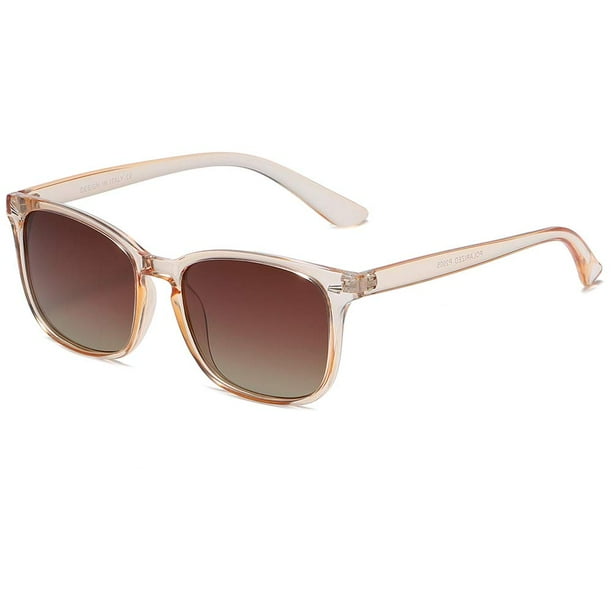 Gafas de sol DUSHINE polarizadas de estilo retro clásico para mujer