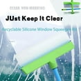thumbnail image 4 of Aquaswipe Window Squeegee,3 In 1 Window Cleaning Scraper,Aqua Blade Window Cleaning Kit,Rotatable Rubber Squeegee with Microfiber Scrubber,for Shower/Glass, 4 of 11