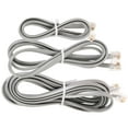 thumbnail image 3 of Cable de extensión telefónica de 3 piezas, cable telefónico, cable telefónico fijo, kit de cable telefónico, 3 of 8