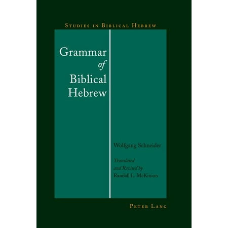 Studies in Biblical Hebrew Grammar of Biblical Hebrew Book 1 (Hardcover)