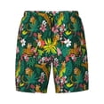 thumbnail image 4 of Lsque Mens Swim Trunks Cute Tribal Leopards Pattern - Bathing Suit Compression Liner - Beach Swim Shorts Swimwear - (S-3XL) - Stretch Quick Dry -Small, 4 of 9