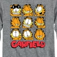 thumbnail image 3 of Garfield - Faces Grid - Toddler And Youth Long Sleeve Graphic T-Shirt, 3 of 5