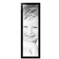 thumbnail image 2 of ArtToFrames 13" x 42" Colonial Onyx Picture Frame, 13x42 inch Black MDF Poster Frame (WOM-4386), 4 Pack, 2 of 8