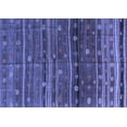 thumbnail image 1 of Ahgly Company Machine Washable Indoor Rectangle Abstract Blue Contemporary Area Rugs, 7' x 10', 1 of 4