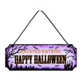 thumbnail image 1 of For Front Door Hanging Sign with LED Lights Home Outdoor Decor Wreaths, 1 of 3