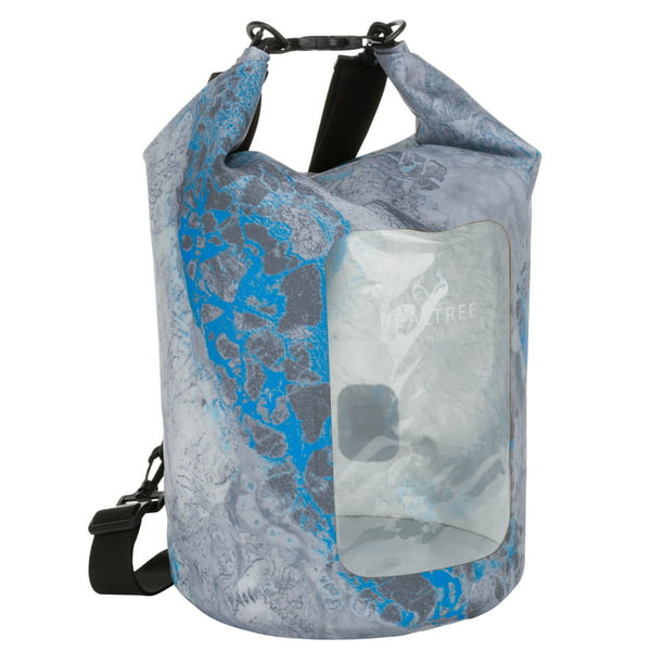 Realtree Wav3 20 Ltr Roll Top Bag, Unisex, Weather Resistant, Walmart.com