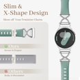 thumbnail image 2 of Correa Getino Skinny Bands de silicona para Samsung 40/44mm, 2 of 9