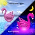 thumbnail image 4 of MesaSe Solar Floating Pool Lights Flamingo Floating Light Glow Inflatable Pool Light 16 RGB Light Colors Timers and 4 Mode IP68 Waterproof LED Lights for Pool Party Pond Garden Decoration, 4 of 10