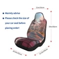 thumbnail image 5 of Yiaed Vintage Pink Drive View Print Car Seat Covers,Universal Auto Seats Protector Fits for Car,SUV Sedan,Truck,Automotive Seat Covers & Accessories-1, 5 of 9