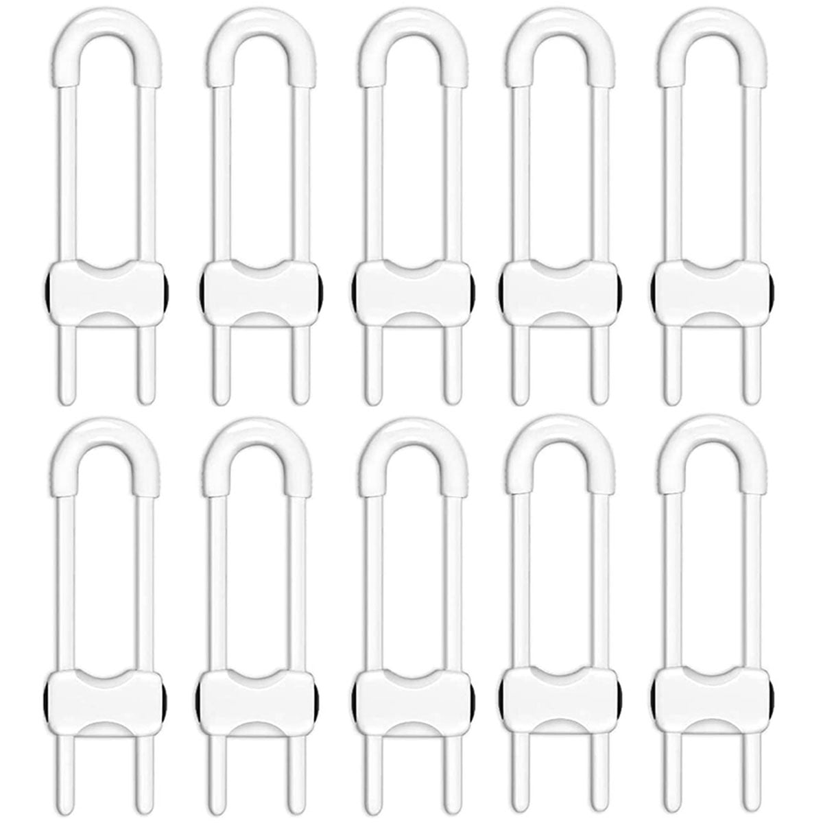 6/10Pcs Baby Proofing Lock U Shaped Baby Safety Latch