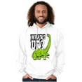 thumbnail image 5 of Funny Whats Up Cool Dinosaur Pun Hoodie Sweatshirt Women Men Brisco Brands S, 5 of 6