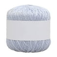thumbnail image 4 of Hi,Fancy Knitting Thread Cotton Crochet Yarn Embroidery Clothes Sweater Tapestry Weave Line DIY Accessory, Light Grey, 4 of 8