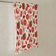 thumbnail image 7 of KLL Tomatoes Ultra Absorbent & Soft Hand Towels for Bath, Hand, Face, Gym and Spa-27.5x16in, 7 of 7