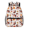 thumbnail image 1 of Balery Turkey And Thanksgiving2 Mochila Escolar Impresa, Mochila Ligera para Viajes Casual, Mochila Duradera y Cómoda Multifuncional, Mochila para Laptop-One Size, 1 of 5