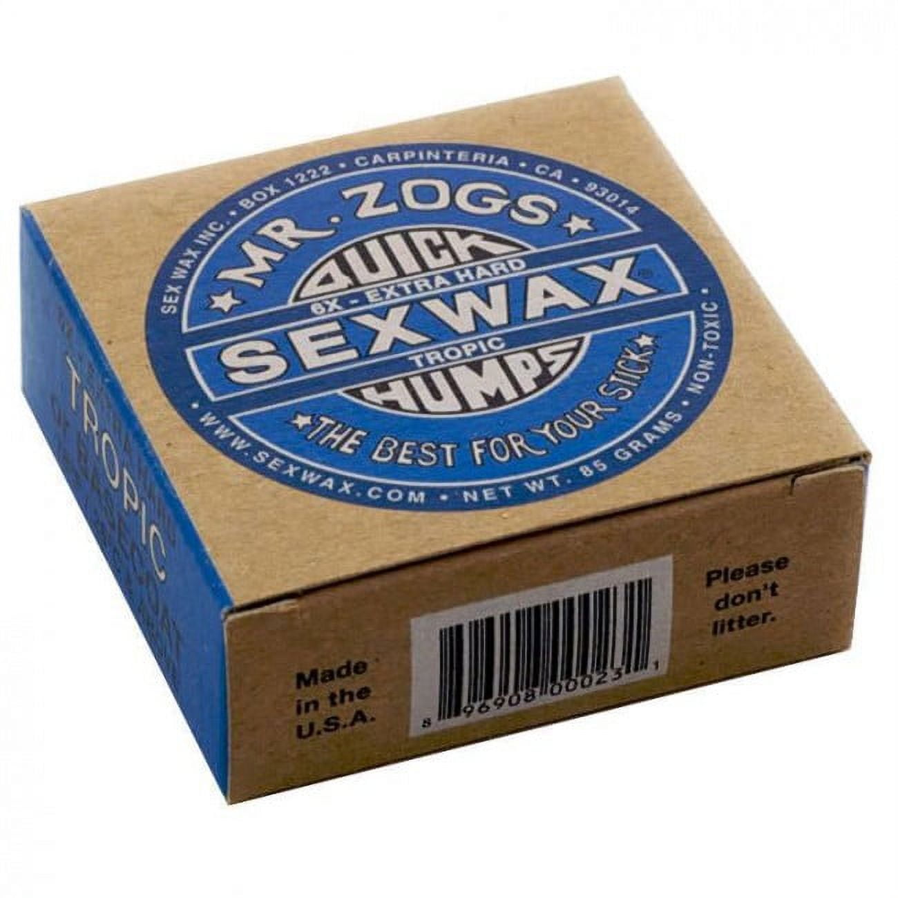 Mr Zogs original SEX WAX WARM Aqua - Pineapple Scented Surfboard
