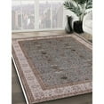 thumbnail image 3 of Ahgly Company Machine Washable Indoor Rectangle Industrial Modern Rosy Brown Pink Area Rugs, 8' x 12', 3 of 7