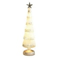 thumbnail image 3 of Opvise Glass LED Christmas Tree Lamp Lighted Tabletop Holiday Decoration Warm White Timer Battery Operated Multiple Sizes, 3 of 8