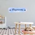 thumbnail image 2 of Children Playroom Happiness Sign Wall Decal Decoration Playroom Signage Kids Children Fun Time Kids Play Area Lasts Years and Easily Removable - Size: 40 In(W) x 12 In(H), 2 of 5