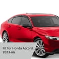 thumbnail image 5 of Voron Glass Tape-on Extra Durable Rain Guards for Honda Accord 2023-2026, Window Deflectors, Vent Window Visors, 4 Pieces - 100546, 5 of 8