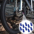 thumbnail image 3 of 10 Pieces Bike Tire Caps Dustproof Air Cover Protective Fittings Aluminum Alloy Solid Color Rim Stem Covers for Replacement Blue, 3 of 7