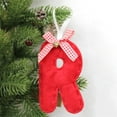 thumbnail image 2 of CuiLiyq 26 Initial Letter Christmas Ornaments, Personalized Christmas Initial Ornaments, Christmas Tree Hanging Decorations, Xmas Gifts Pendant (Cloth, R), 2 of 5