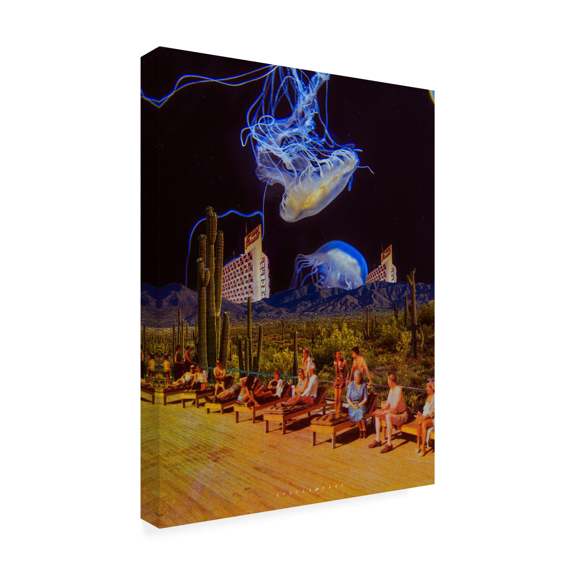 Trademark Fine Art spacerocket art 361 Canvas Wall Art