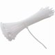 thumbnail image 1 of 250 White Cable Ties, 200mm x 3.6mm, Nylon Cable Ties for Home Office, 1 of 5