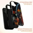 thumbnail image 4 of Cosmic Fish Phone Case, Surreal Galaxy Aquarium Art iPhone Cover, Space Fantasy Artistic Protective Case for iPhone 16 15 14 13 12 11 Pro Plus Mini, 4 of 6