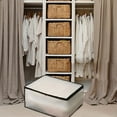 thumbnail image 3 of EVA Quilt Storage Bag with Transparent Visible Window for Moving and Home Organization, 3 of 7